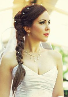 Cвадебная прическа Е13612 в греческом стиле