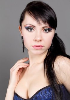 Cвадебная прическа Е13621 с распущенными волосами