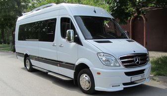Транспорт для гостей Mercedes-Benz Sprinter 313 № А3214, белый