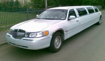 Свадебный лимузин Lincoln Limousine Towncar № L3377, белый
