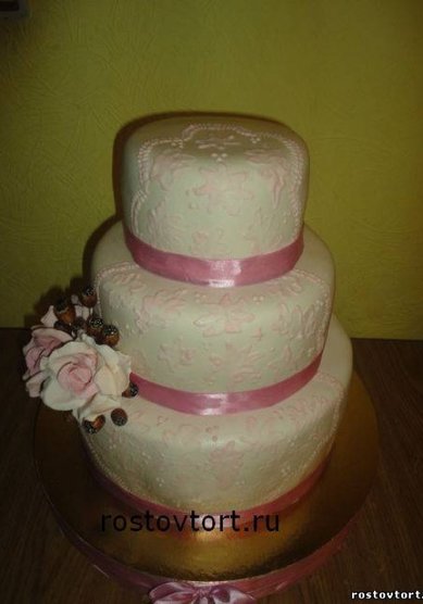 Торт на свадьбу Т30383 - Компания Торты от Светланы