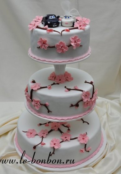 Торт на свадьбу L30403 - Компания Le bonbon