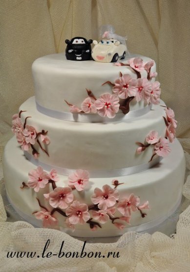 Торт на свадьбу L30407 - Компания Le bonbon