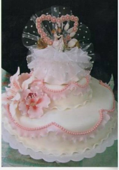 Свадебный торт Р30410 - Компания Ростов-Десерт
