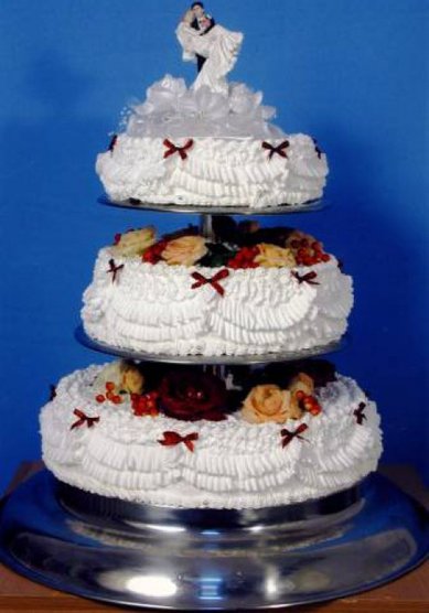 Торт на свадьбу Р30413 - Компания Ростов-Десерт
