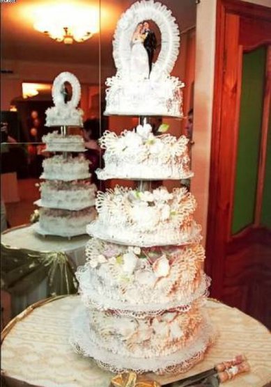 Свадебный торт Р30414 - Компания Ростов-Десерт