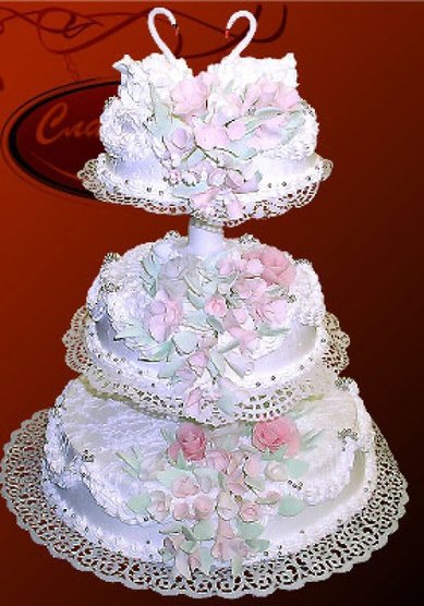 Торт на свадьбу Т30445 - Компания Триумф