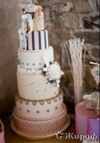 Торт на свадьбу Ж31855 - Компания Жираф