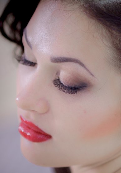 Образ невесты роскошь (И17028) - Стилист-визажист Ирина Воронина