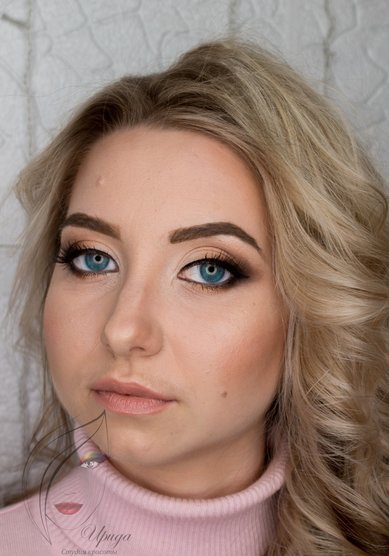 Прическа на свадьбу И20622 - Стилист-визажист Ирина Воронина