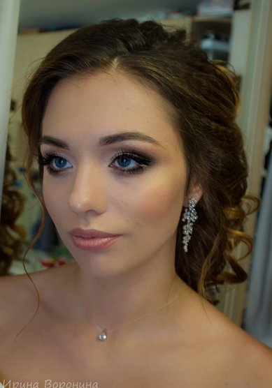 Свадебная прическа И20619 - Стилист-визажист Ирина Воронина