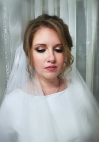  Свадебный образ (прическа+макияж) (К21522)