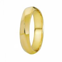 Обручальное кольцо 10-720-Ж-Ю14337 из желтого золота, фигурное