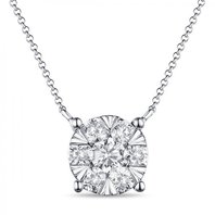 Обручальное кольцо N2011-1851494DD-М7519 из белого золота, гладкое