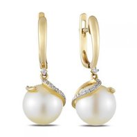 Обручальное кольцо E108-1982353CP-М7555 из красного золота, гладкое