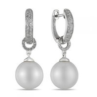 Обручальное кольцо E108-1982355BP-R17-М7556 из белого золота, гладкое