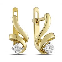 Обручальное кольцо E108-198470C65D-М7570 из желтого золота, гладкое