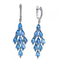 Серьги E189-P02580E-W-BT-М7580