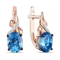 Серьги E2607-1982855CB-R17-М7591