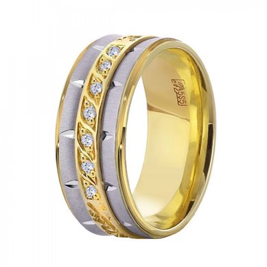 Обручальное кольцо 10-734-Ю14355 - Ювелирная компания Юверос в Ростове-на-Дону