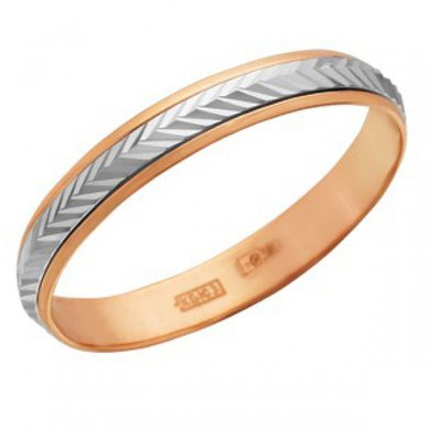 Обручальное кольцо Б2803 - Ювелирный салон Бронницкий Ювелир в Ростове-на-Дону