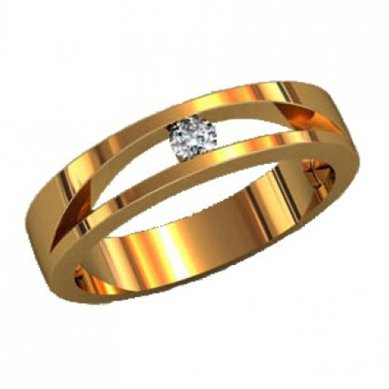 Обручальное кольцо 22700097-М2903 - Ювелирный салон Мадлен