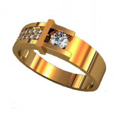 Обручальное кольцо 22700135-М2911 - Ювелирный салон Мадлен