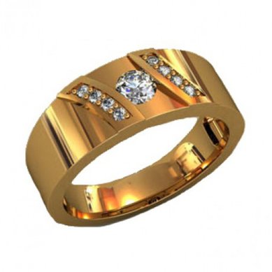 Обручальное кольцо 22700138-М2912 - Ювелирный салон Мадлен