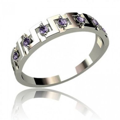 Обручальное кольцо 222372-М2922 - Ювелирный салон Мадлен