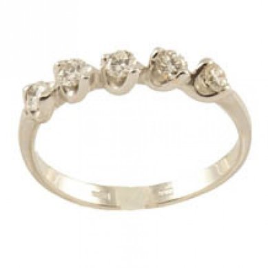 Помолвочное кольцо КК1147-G2932 - Ювелирный салон Grober