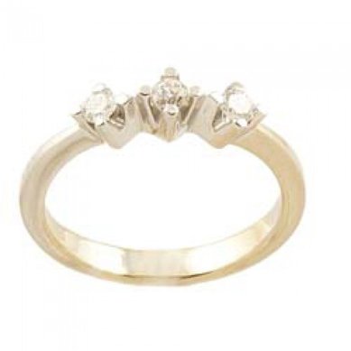 Помолвочное кольцо КК1174-G2934 - Ювелирный салон Grober