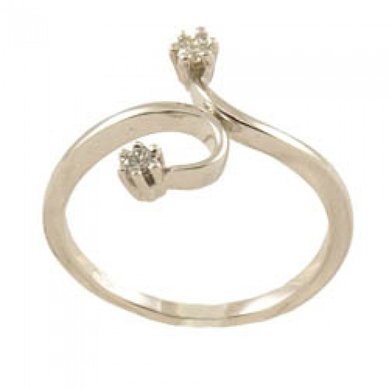 Помолвочное кольцо КК1181-G2938 - Ювелирный салон Grober