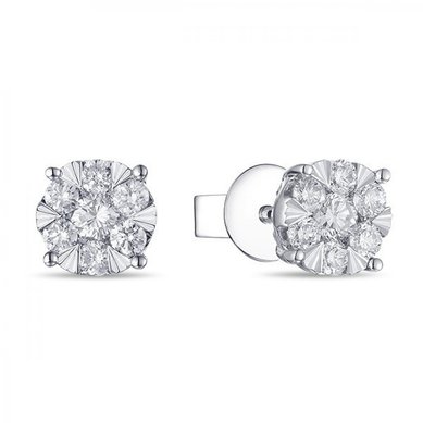 Серьги E2011-1851353BD-М7504 - Ювелирный бренд Московский ювелирный завод в Ростове-на-Дону