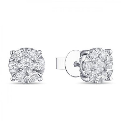 Серьги E2011-1851360BD-М7509 - Ювелирный бренд Московский ювелирный завод в Ростове-на-Дону