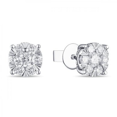 Серьги E2011-1851361BD-М7510 - Ювелирный бренд Московский ювелирный завод в Ростове-на-Дону