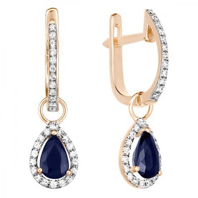 Серьги E108-351423CS-R17-М7571 - Ювелирный бренд Московский ювелирный завод в Ростове-на-Дону...