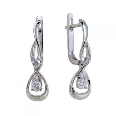 Серьги E108-1982131CD-М7575 - Ювелирный бренд Московский ювелирный завод в Ростове-на-Дону