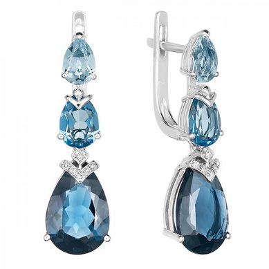 Серьги E108-1982153CAX-R17-М7576 - Ювелирный бренд Московский ювелирный завод в Ростове-на-Дону...