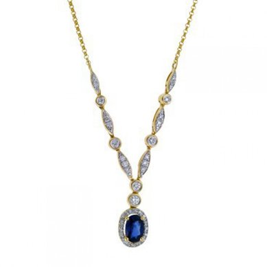 Ожерелье N108-351704D1FQQUSN-М7596 - Ювелирный бренд Московский ювелирный завод в Ростове-на-Дону...