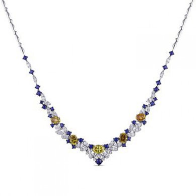 Ожерелье N2006-1982629NAXD-М7601 - Ювелирный бренд Московский ювелирный завод в Ростове-на-Дону...