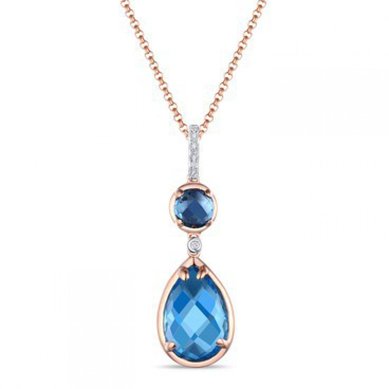 Кулон P2607-1982879DBX-R17-М7605 - Ювелирный бренд Московский ювелирный завод в Ростове-на-Дону...