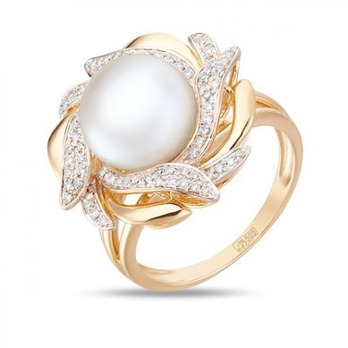 Помолвочное кольцо R77-R50090-CP-R17-М7608 - Ювелирный бренд Московский ювелирный завод в Ростове-на-Дону...