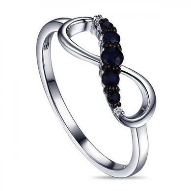 Помолвочное кольцо R108-1982711AS-R17-М7611 - Ювелирный бренд Московский ювелирный завод в Ростове-на-Дону...