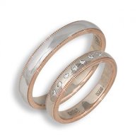 Обручальное кольцо с1782 | с1782-Р2866