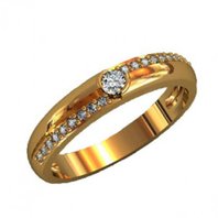 Обручальное кольцо 22700133-М2910