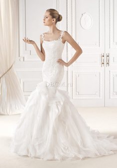 Свадебное платье ELIANA-D59127. Силуэт Русалка (Рыбка), длинное со шлейфом.