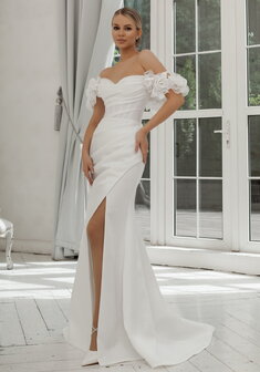 Свадебное платье 6682-С69914. Силуэт Русалка (Рыбка), длинное со шлейфом.