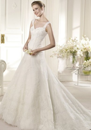 Свадебное платье Amberes-D25880 - Свадебный салон Diosa