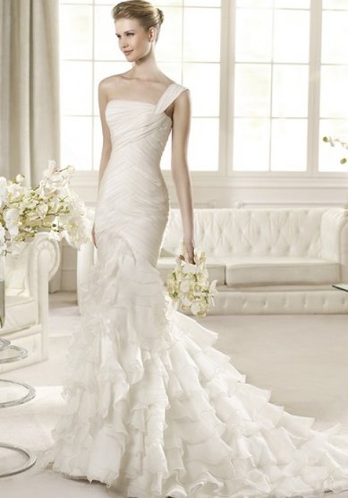 Свадебное платье Edimburgo-D25897 - Свадебный салон Diosa