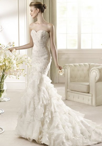 Свадебное платье Eresma-D25898 - Свадебный салон Diosa